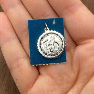 Vintage Griffith 925 Sterling Silver "Finally 20" Birthday Pendant Charm